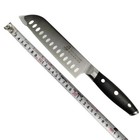 Tuo Cutlery Black Hawk 7-inch Blade Santoku Chef Knife Stainless Steel W  Cloth