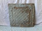Antique Tin Ceiling  2  X 2  Shabby Tile 24  Sq Chic Vtg Crafts 31-23a