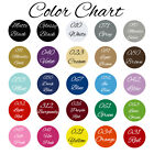 Wall Decal Girls Personalized Name Unicorn Colorful Head Vinyl Sticker Ns2066