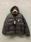Beverly Hills Polo Club Puffer Jacket Men   s Black Full Zip Hooded Winter Nwt