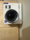 Carl Zeiss Planar T 50mm F2 Zm For Leica M Lens-black -mint With Box