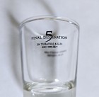 2011 Final Destination 5 Movie Promo Shot Glass Tony Todd Death Horror Film Cup