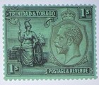 Travelstamps  1922 Trinidad   Tobago Stamps Sc  33   Mint Og  Hinged  Mogh