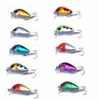10pcs lot Fishing Lures Jerkbait Crankbaits Minnow Hooks Bait Bass Tackle