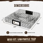 Rugged Ranch Squirrelinator Live Squirrel Chipmunk Metal 2 Door Cage  open Box 