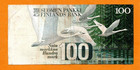 Finland Vf Note 100 Markkaa 1986 P-119