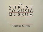 The Shrine To Music Museum - A Pictorial Souvenir  1988  - Paperback