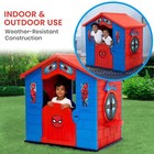  new  Kids 3d Spider Man Plastic Indoor Outdoor Playhouse Toy Easy Assembly Unis