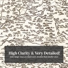 Old Map Of Portugal 1570 - Vintage Portugal Art Wall Decor