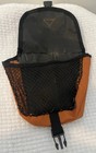 Kurgo Treat Bag Dog Training Pouch W  Belt Clip  Black orange  Mesh Pocket