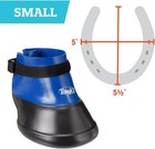 Tough 1 Hoof Saver Boot  Royal Blue  Small