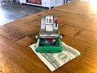 Antique Vintage 1940s Florida Lottery Slot Machine Calendar   Working