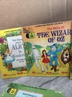Lot Of 5 Vintage Disney Record And Book Read Along Books With Records 1970s
