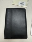 Filofax Saffiano Organizer Planner Diary Leather Black With Refill 5 5    X 4   