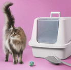 Enclosed Cat Litter Box - Xl