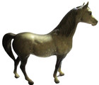 Vintage Breyer Horse Proud Arabian Mare  215 Dapple Grey  Nice Condition