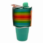 The First Years Take   Toss Six 6m  Assorted Color Sippy Cups  read Description 