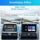 For Honda Cr-v Crv 2002-2006 Apple Carplay Android 15 Car Stereo Radio Gps Wifi