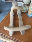 Antique Primitive Wooden Western Americana Saddle Tree Collectible Decor Piece