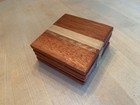 Handmade Hardwood Rustic Coaster Poplar teak Set Of 4