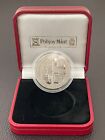 Gibraltar 5 Pound Coin 1999 - 2000 Millennium Titanium  Pobjoy Mint Box   Coa