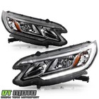 For 2015-2016 Honda Crv Ex  ex-l   Se W  Led Drl Headlights Headlamps Left right