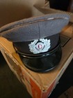 East German Nva Army Ground Forces Visor Hat Cap Size 55 Ddr Military Hat