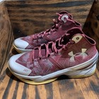 Under Armour Curry 2 Retro Mens Basketball Shoes Red 3026052-601 Sz M10-w11 5