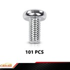 Fits Mercedes Benz   Audi   Japanese   6mm X 12mm  2136 100 License Plate Screws