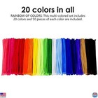 1000 Pipe Cleaners 12  Chenille Stems Assorted Colors For Diy Crafts   Decor