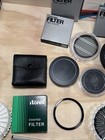 Huge Mixed Lot Vintage To Modern Camera Lens Filter Set Hoya Tiffen Canon Nikon