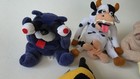 Vintage Lot  12  Meanies Plush Series 1 2 Twisted Toys With Tags