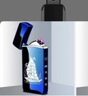 Lighter Rechargeable Plasma Windproof Usb Electric Flameless Dual Arc Cigarette