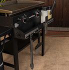 Blackstone 28  Griddle With Front Shelf And Soft Cover black