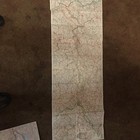 Very Rare Double Sided 1950s U s  Army Road Map