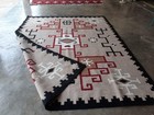 Southwestern Antique Navajo Ganado Rug Handmade Native American Wool Large Rugs