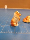 Vintage Collie Dog Figurines Set Taiwan Ceramic Porcelain Animal Figure Decor