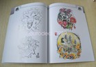 64 Pages Wolf Tattoo Art Designs Flash Manuscript Sketch Line Book Reference