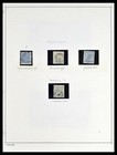 Lot 38533 Specialised Stamp Collection Sweden 1855-1872 In Album 