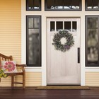 30  Artificial Lavender And Eucalyptus Floral Spring Door Wreath