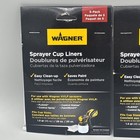2-wagner Sprayer Cup Liners 5-pack Each 10 Liners For Hvlp Sprayers