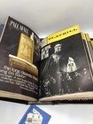 Vtg 1960s Playbill Holder W 18 Playbills  Tickets Burton  Ethel Merman  Walken