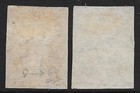 Ceylon Stamps 1857 Sg 6 6a  Shades  Canc  F vf   Cat Value  750