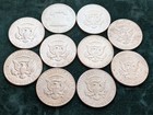  5 00 Face Value 90  Silver Half Dollars  10   50 Pieces  Free Ship  