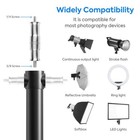  51   Wall Mount Boom Arm Adjustable Triangle Studio Light Strobe Softbox Stand 