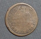 1748 German States 3 Pfenning Munster   Estate Fresh Antique Coin