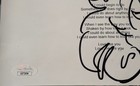Rebecca Sugar Signed Lyric Sheet Love Like You Steven Universe Jsa Coa