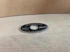Slingerland 70s Vtg Black Silver Niles Oval Badge Snare Tom Bass Drum Ser 39400