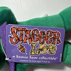 Stagger Lee Grateful Dead 7    Bean Bear Plush By Liquid Blue Vintage