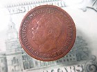 India Portuguese    Tanga 1884 Lu  z I Calcutta Mint              I3515 Money Coin